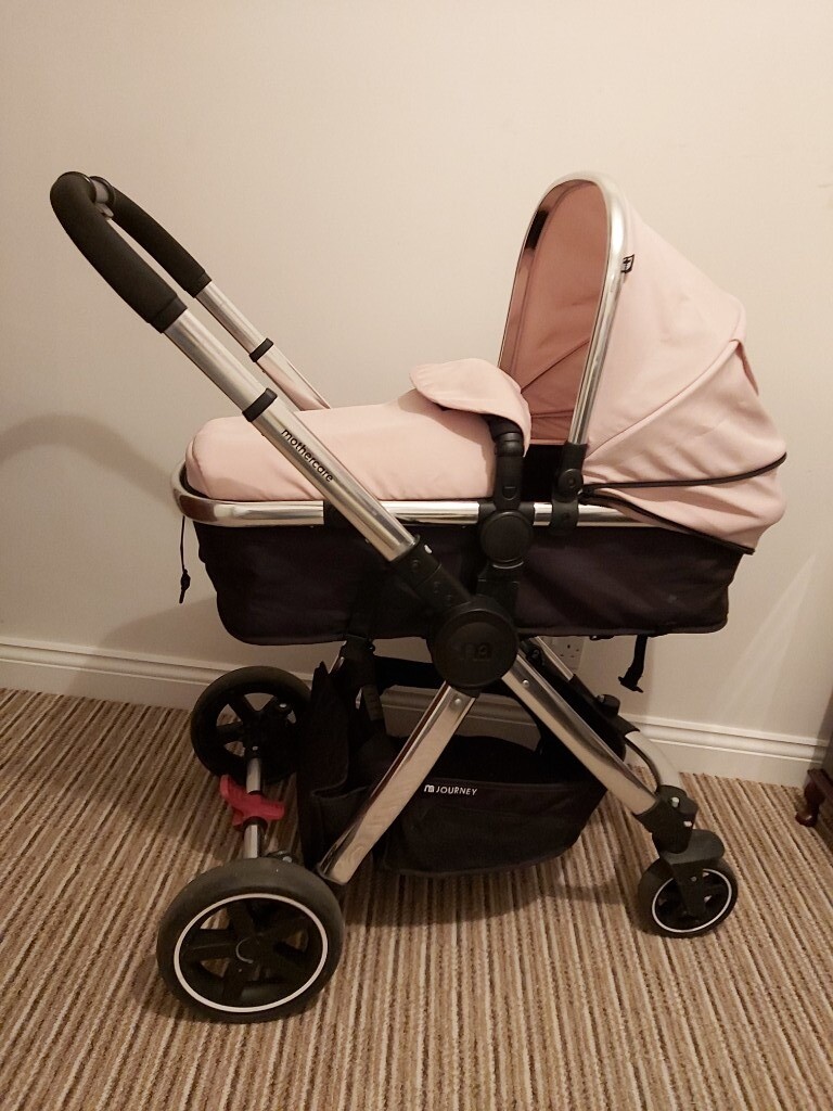 mothercare blush pink travel system